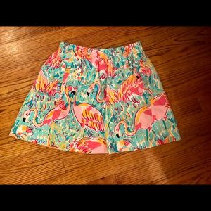 Lilly Pulitzer Skirts - Lilly Pulitzer flamingo skirt Lilly Pulitzer Skirts - Lilly Pulitzer flamingo skirt